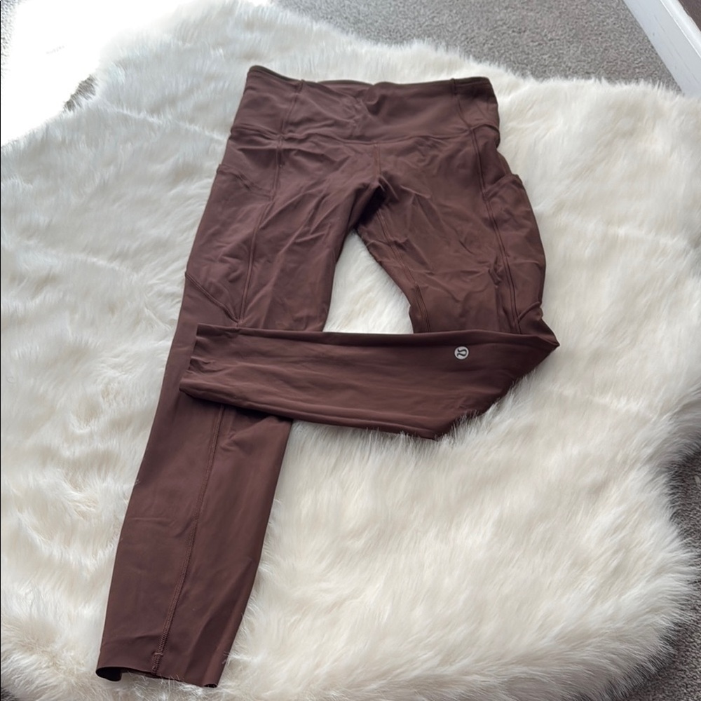 Brown Lululemon Leggings